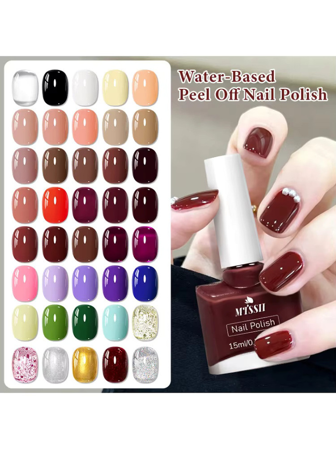 Mtssii Nagellack, wasserbasiert, glänzend, 15 ml, Unisex - Bild 7
