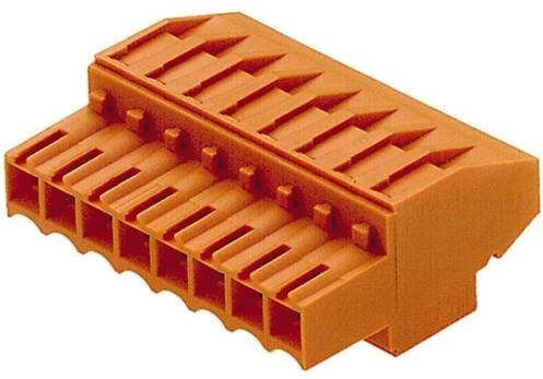 Weidmüller Buchsenleiste 1639610000 in Orange mit 16 Polen und 30 Stück - Bild 1