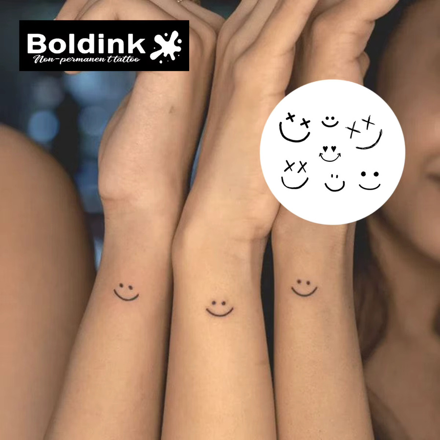 Boldink SmileInk Temporäres Tattoo, wasserfest, semi-permanent - Bild 3