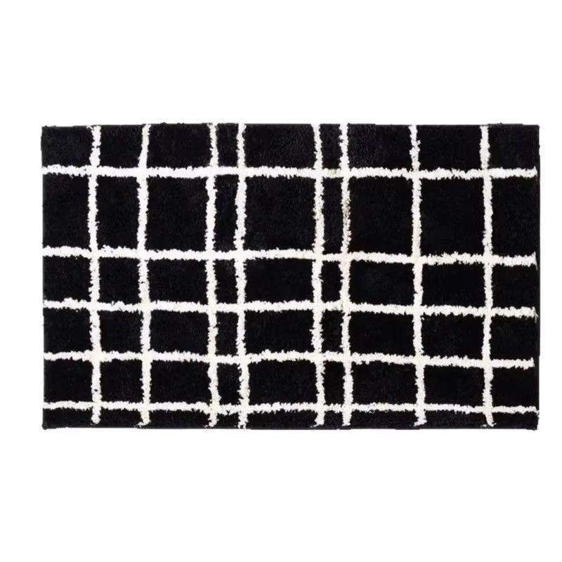 VIKAMA Fleece-Teppich im Koreanischen Stil, weich und rutschfest für Schlafzimmer, Badezimmer und Wohnräume - Bild 3