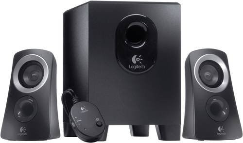 Logitech Z313 2.1 PC-Lautsprecher mit Subwoofer in Schwarz - Bild 1