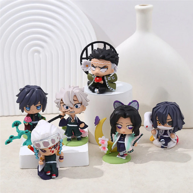 Bandai Demon Slayer Cartoon-Figur, Einzelfigur, Kunststoff, Bunt / Mehrfarbig - Bild 1