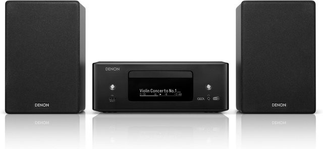 Denon CEOL N12 DAB Mini-System Stereoanlage in Schwarz mit Lautsprecher - Bild 1