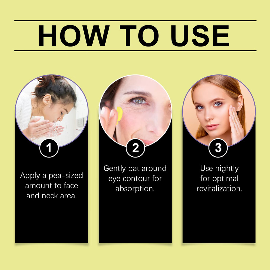 Hoygi Retinol Creme für reife Haut, Gesicht - Bild 3