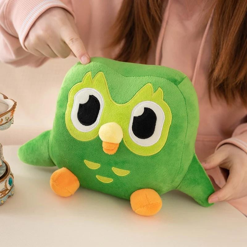 Duolingo Grüne Eule Plüschtier Duo Die Eule Stofftier - Bild 2