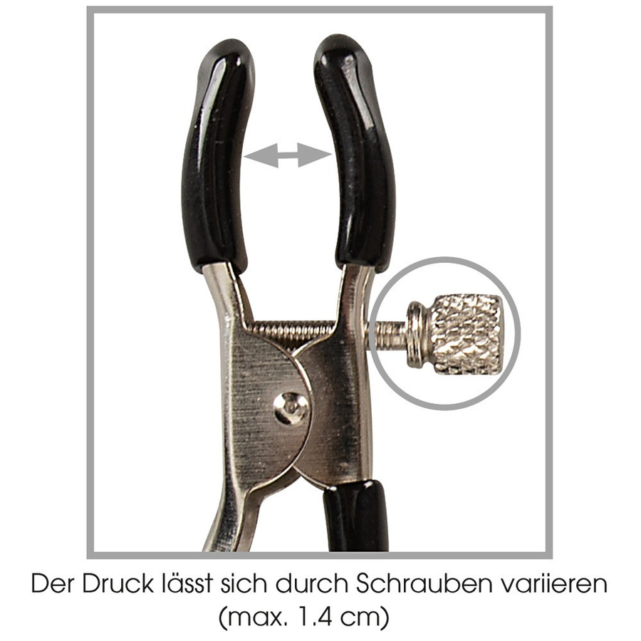 Nippelklammern mit Plüsch-Pompons - Bild 3