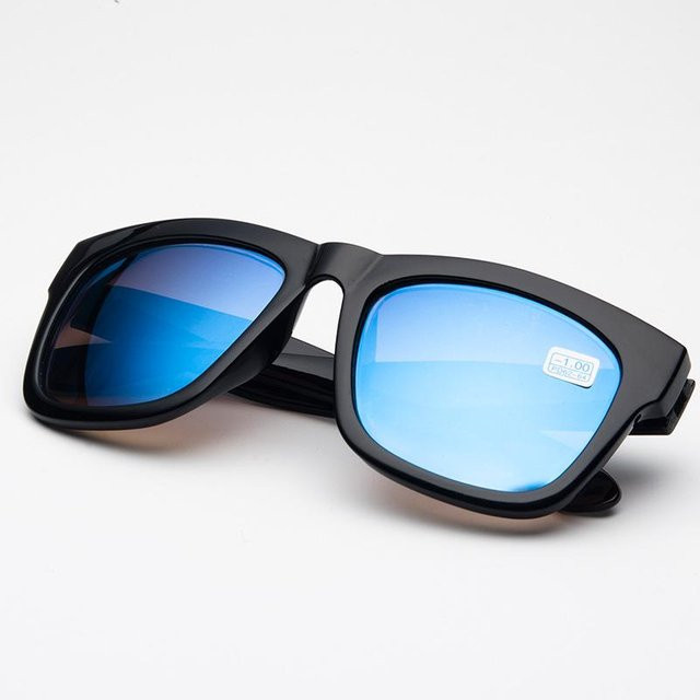 Binchi Outdoor Equipment Myopie-Sonnenbrille, Vollrand, Square, Plastic, Grey, Herren - Bild 1