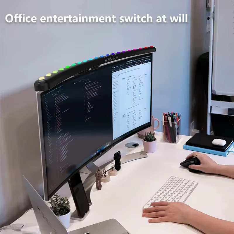 VENUSWING RGB LED Computer Monitor Lichtleiste mit stufenloser Dimmung für Gaming und Esports, Breite: 60 cm - Bild 4
