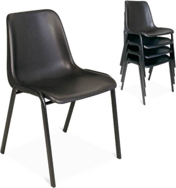 BRB Formschalen-Stühle 4er-Set stapelbar - Bild 1