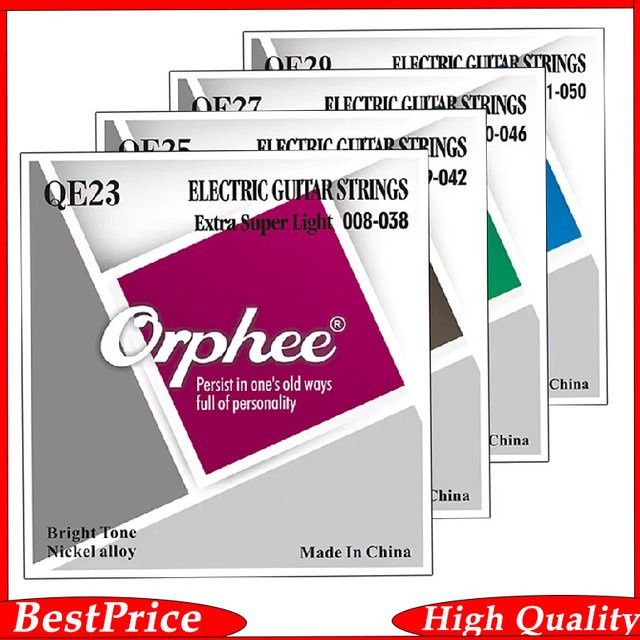 Orphee Qe Serie E-Gitarren Saiten Set aus Nickellegierung für professionelle Musiker - Bild 1