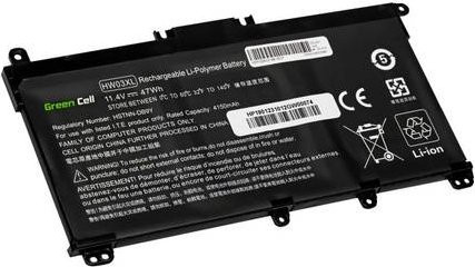Green Cell Notebook-Akku GC-HP190 Li-Ion in Schwarz mit 4150 mAh und 11.4V für HP - Bild 1