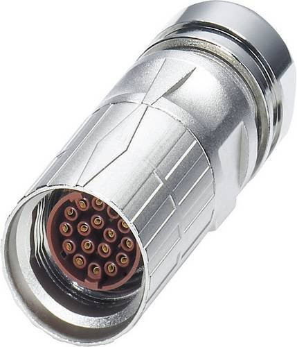 Phoenix Contact M17 Kabelsteckverbinder ST-17S1N8A8004S in Silber - Bild 1