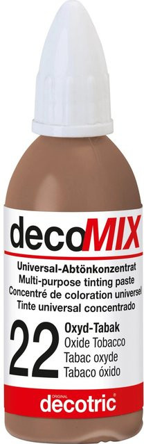 Decotric Decomix Universal-Abtönkonzentrat Oxyd-Tabak in Braun, 20 ml - Bild 1