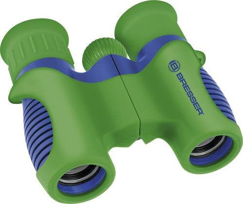 Bresser Junior Kinderfernglas, 6 x 21mm, Blau, Grün - Bild 1