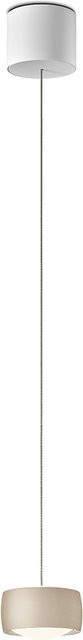 Oligo Grace LED-Pendelleuchte 1-flammig mit Tunable White (2200K - 5000K), höhenverstellbar und dimmbar, Cashmere matt/Weiß matt - Bild 1