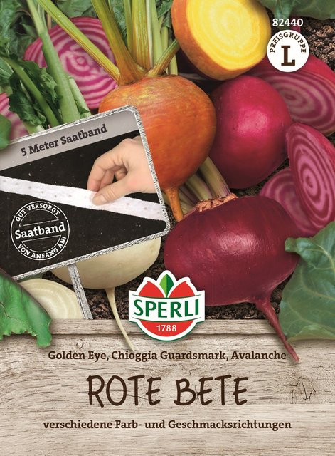 SPERLI Rote Bete-Samen-Mix als Saatband - Bild 1