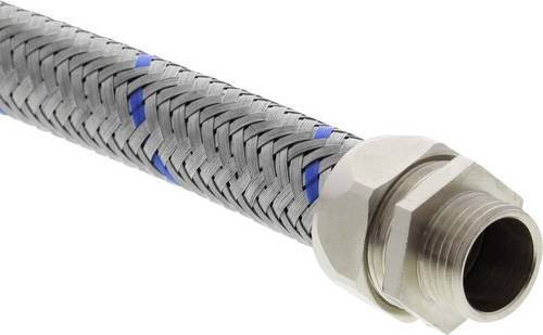 Wiska Schutzschlauch BMCG-PVC-C-BG-35 in Metallic Silver, Durchmesser: 34,5 mm, Länge: 30 m - Bild 1