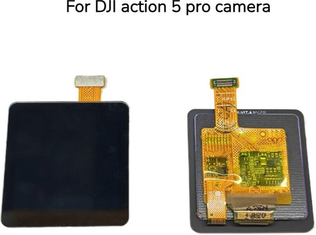 DJI Osmo Action 5 Pro Front-LCD-Bildschirm Ersatzteil, 1,46 Zoll Display in Schwarz - Bild 1