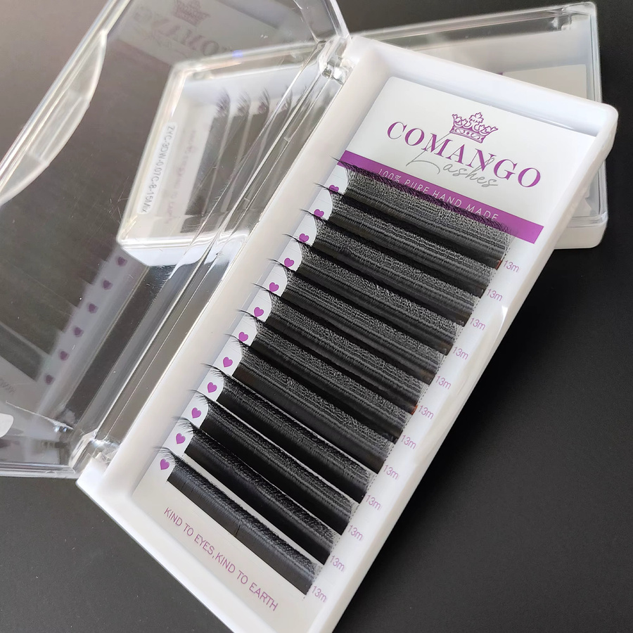 CoMango Wimpernverlängerungen, schwarz, natürlich - Bild 3