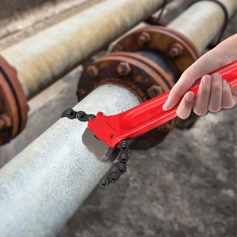 Buying Solutions MB Kettenrohrzange 36 Zoll in Rot aus Stahl für Ölfilter und Rohrleitungen mit einer Kapazität von 4-1/2 bis 7-1/2 Zoll - Bild 7