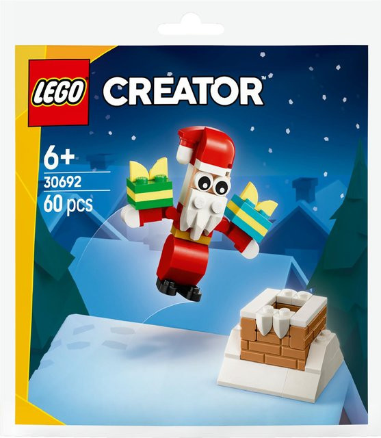 Lego Creator Der Weihnachtsmann im Schornstein Konstruktionsspielzeug - Bild 2
