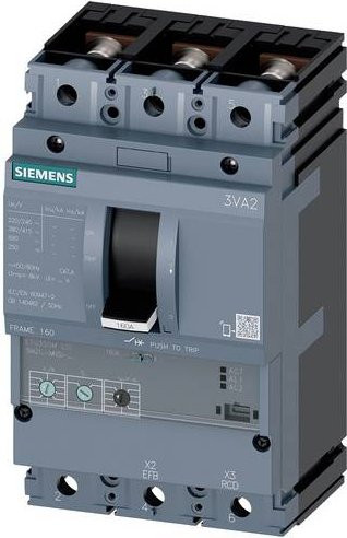 Siemens 3VA2163-0MN32-0AA0 Leistungsschalter MCB in Grau - Bild 1