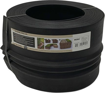 BeraBV Beetbegrenzung aus Kunststoff, Schwarz, Länge: 1000 cm - Bild 1