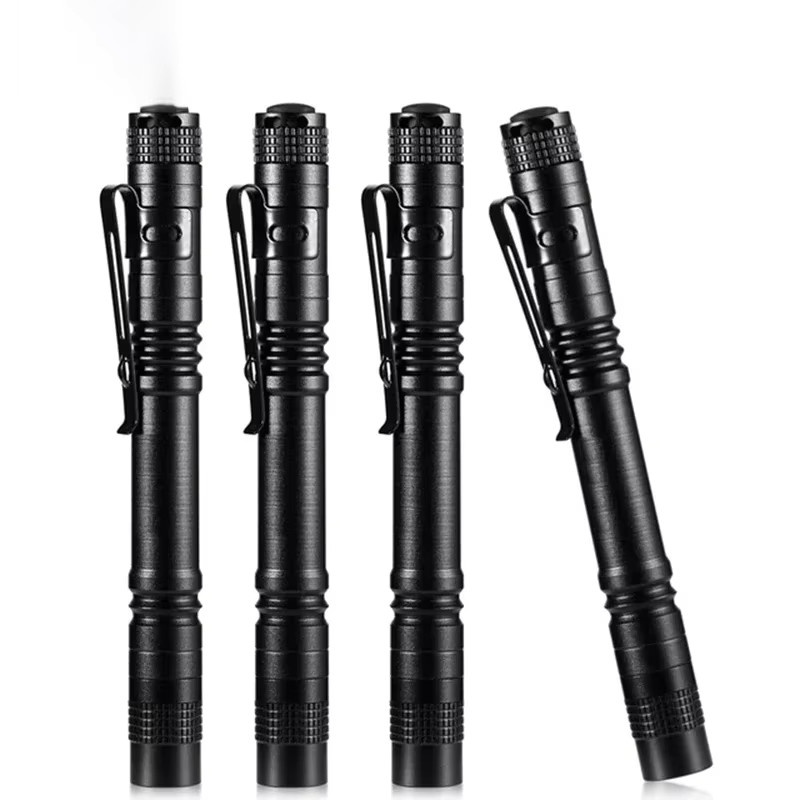 XIWANGFIRE Super Mini LED Taschenlampe Tragbares Stiftlicht aus Metall in Schwarz - Bild 6