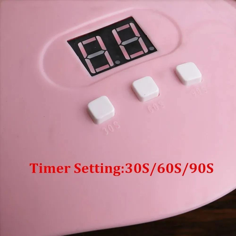 YJMP beauty health Nail Art Trockner 54 W UV-Maniküre-Trocknungslampe mit 18 LED - Bild 2