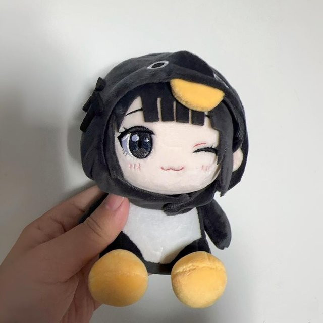 Gugu Gaga Arknights Endfield Administrator Pinguin, Plüschpuppe, 15cm, ab 14 Jahren - Bild 1