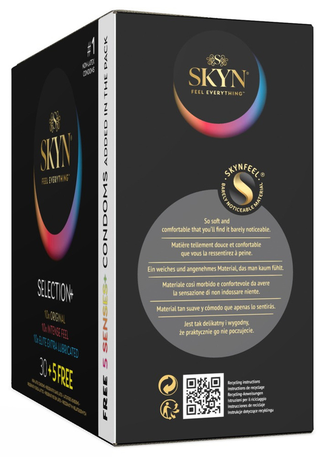 SKYN Kondom-Mix Selection+ 30+5free, latexfrei, Unisex - Bild 3