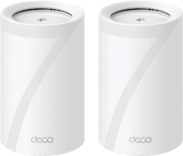 TP-Link Deco BE65 Mesh Wi-Fi 7 System BE9300 Tri-Band Mesh Router 2er-Pack in Weiß - Bild 1