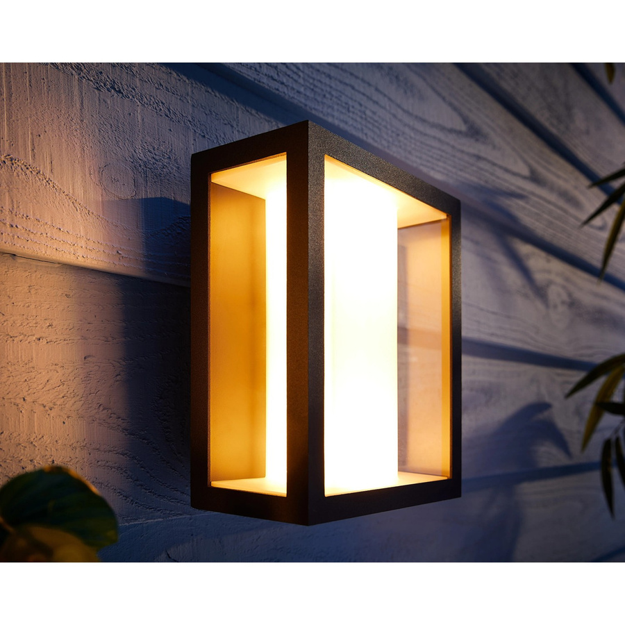 Philips Hue Impress White & Color Ambiance LED-Außenwandleuchte Schwarz RGBW - Bild 3