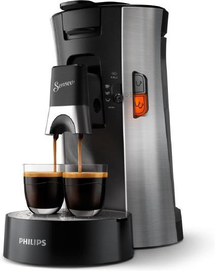 Philips Senseo Select CSA250/10 Kaffeepadmaschine in Edelstahl Silber - Bild 2