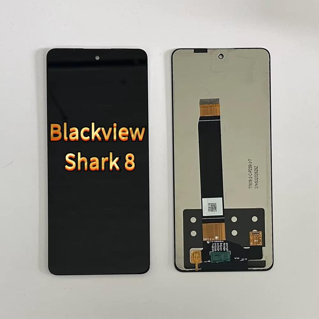 Blackview Shark 8 LCD-Bildschirm und Digitizer Baugruppe in Grau - Bild 1