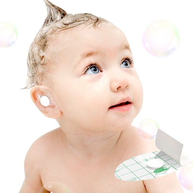 20 Stück Wasserdichte Ohrenschützer Ohr Pads in Weiß für Baby, Kinder und Erwachsene zum Schwimmen und Duschen - Bild 1