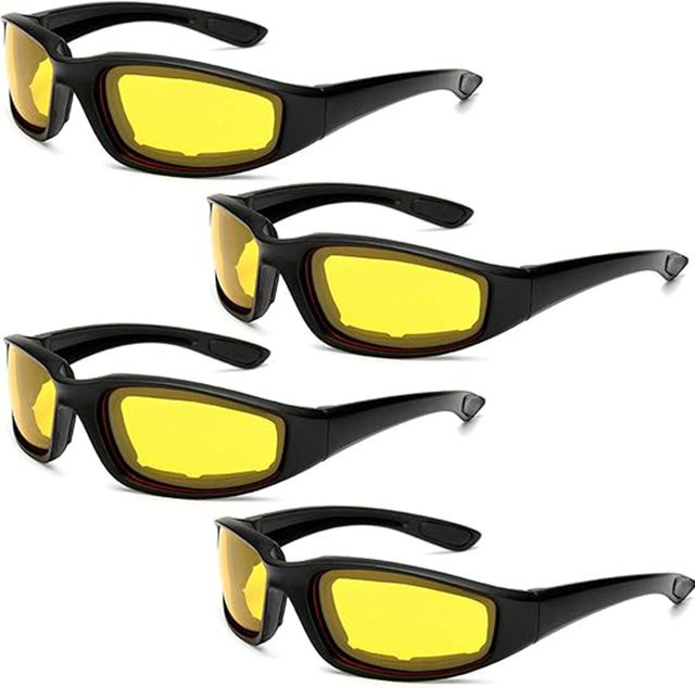 leeyongin Sonnenbrille Aviator, Vollrand, Kunststoff, schwarz - Bild 1