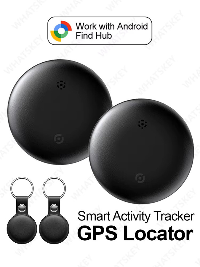 Android Air Smart Tag GPS-Tracker Schwarz Kompatibel mit Google Find My für Schlüssel, Gepäck und Geldbörse mit IP6 Schutz - Bild 7