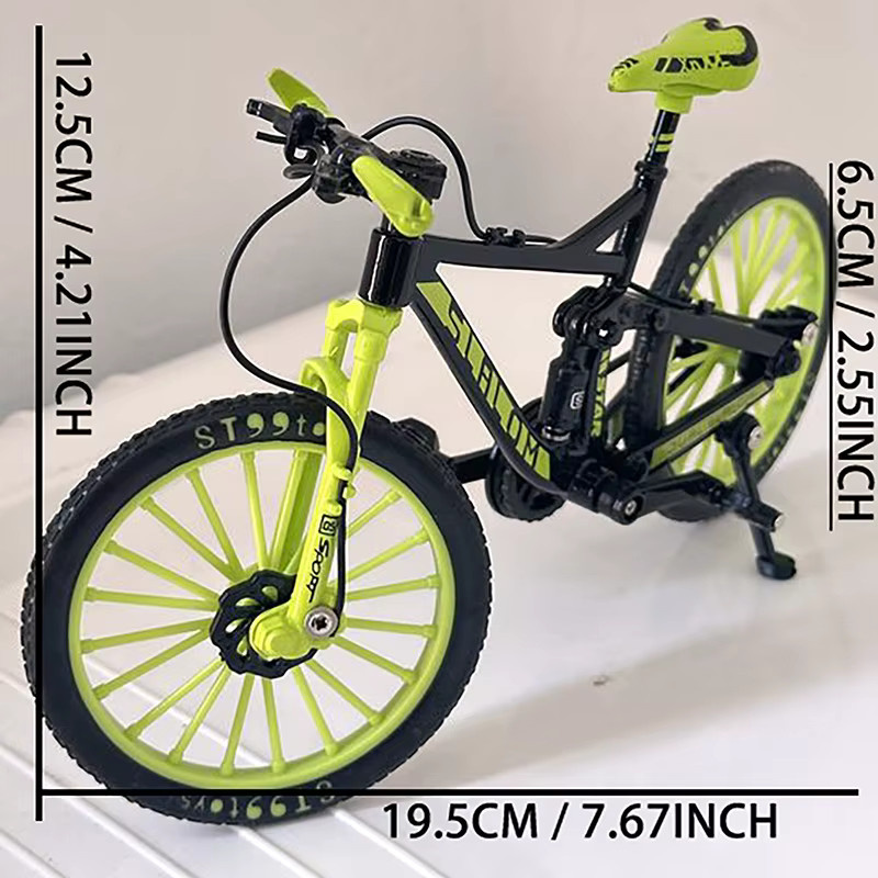 TANGUAYA Finger-Mountainbike, 1:8 Modell, Metall, Mini-Spielzeugfahrrad - Bild 5