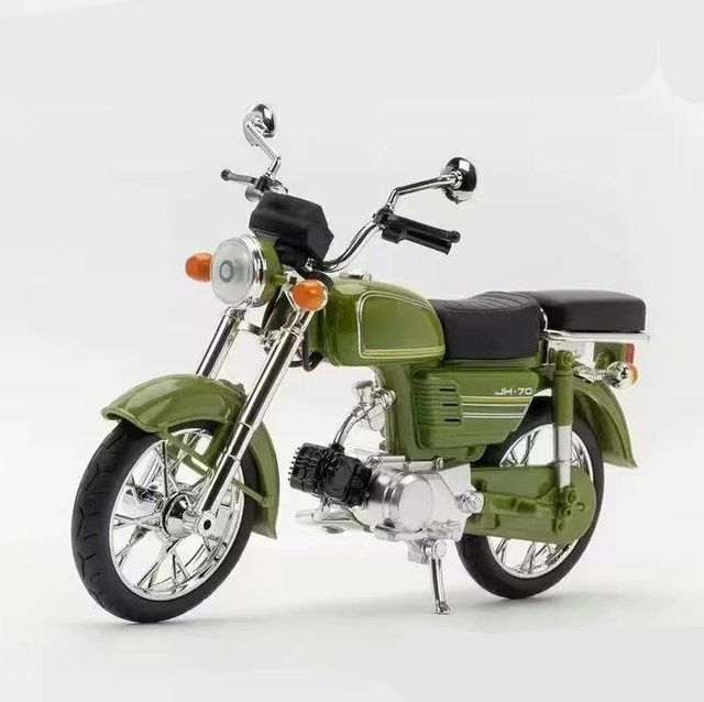 Jialing Jh-70 Rennmotorrad, Diecast, Metall, 1:10, ab 14 Jahren - Bild 1