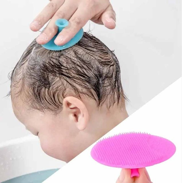Baby Silikon Shampoo Pinsel für Kinder, Kopfhautmassage - Bild 1
