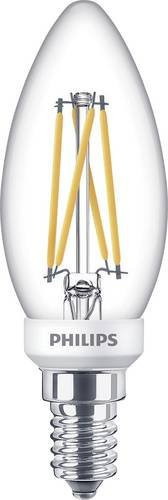 Philips WarmGlow LED Kerzenlampe E14, dimmbar, transparent, warmweiß - Bild 1