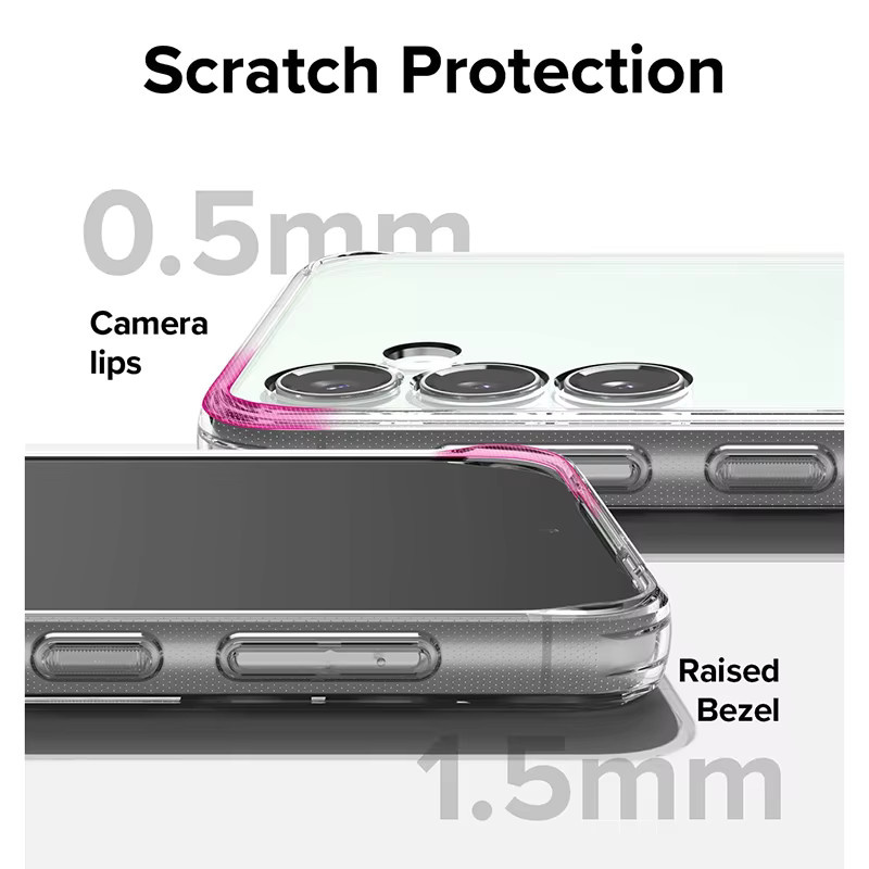 Transparente Silikon TPU Schutzhülle für Samsung Galaxy S25 S24 S23 S22 S21 Ultra FE A14 A24 A34 A54 A15 A25 A35 A55 5G - Bild 2
