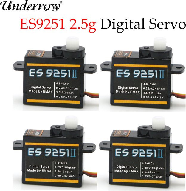 Emax ES9251 Digital Servo RC Servo, Kunststoff, Schwarz - Bild 1
