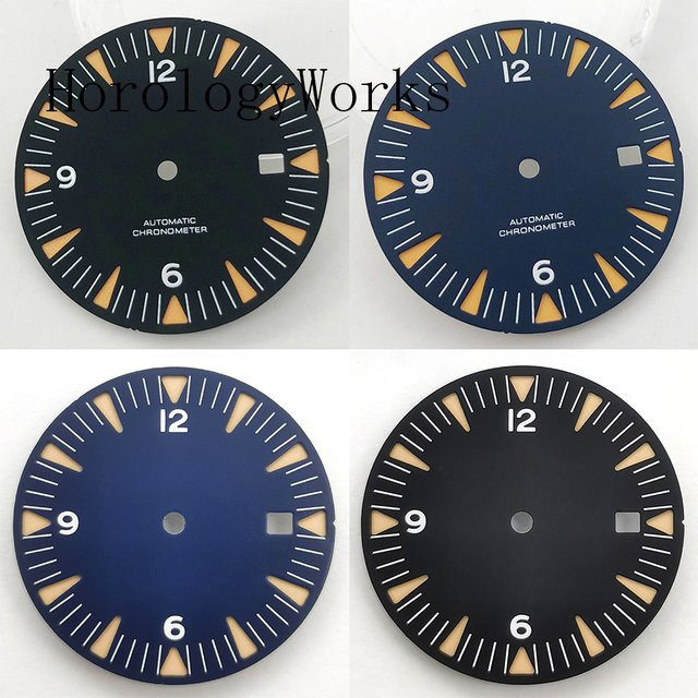 Zifferblatt, 31 mm, Schwarz, Unisex - Bild 1