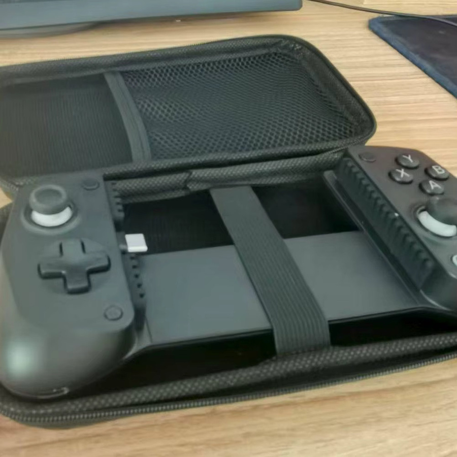 Gamesir X5 Lite Schutzpaket: Wasserdichte und stoßfeste Aufbewahrungstasche für Mobile Gaming Gamepads in Schwarz mit Carbon-Textur - Bild 5