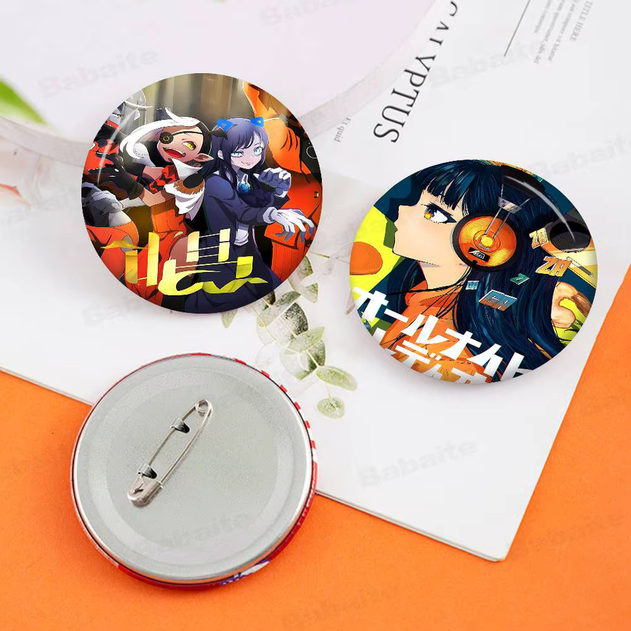 Brosche Singer Ado Cartoon Anime, Bunt, Verspielt - Bild 5