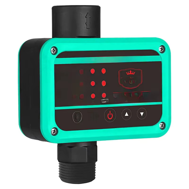GS Pro Intelligenter Druckregler für Wasserpumpen, 0–10 bar, 2,2 kW, G1-Gewinde, in Grün und Türkis - Bild 2