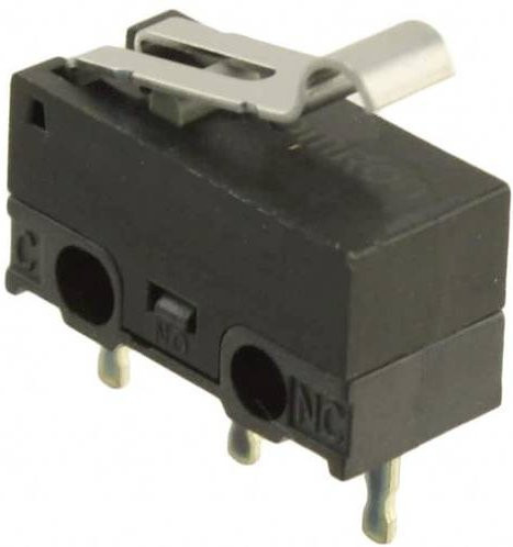 Omron D2F-5L3 Mikroschalter Schwarz - Bild 1