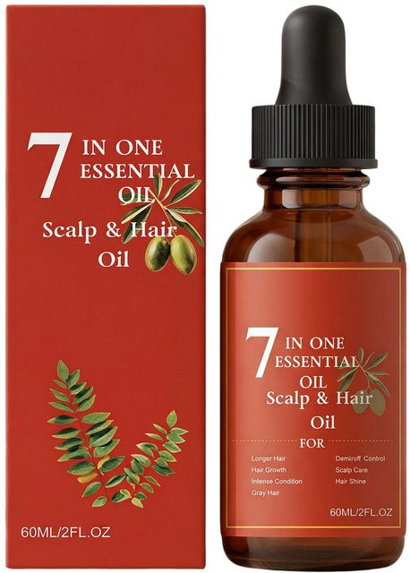 AMZ Multi-Effekt Haarpflegeöl, 60 ml, Unisex - Bild 1